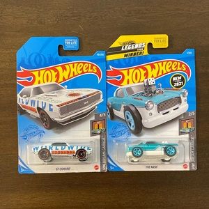 NIP Hot Wheels HW Dream Garage The Nash (2/5) & ‘67 Camaro (4/5)